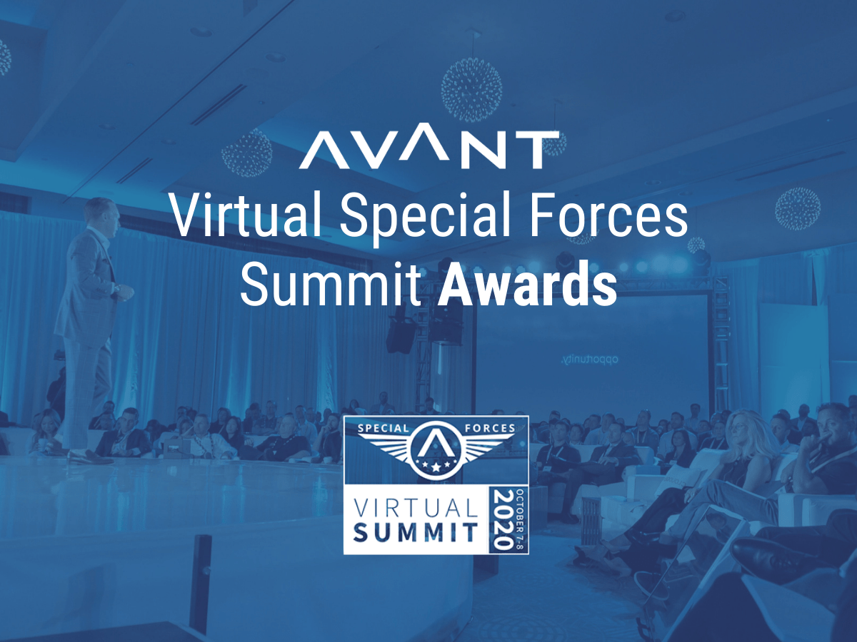 Avant Virtual Special Forces Summit Awards