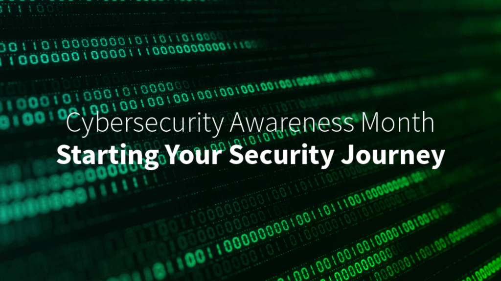 Cybersecurity Awareness Month - Getting Started - AVANT UK